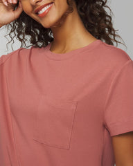 Short-Sleeve Pocket Pajama Tee
