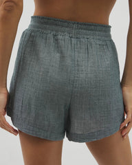 Cotton Gauze Pajama Shorts