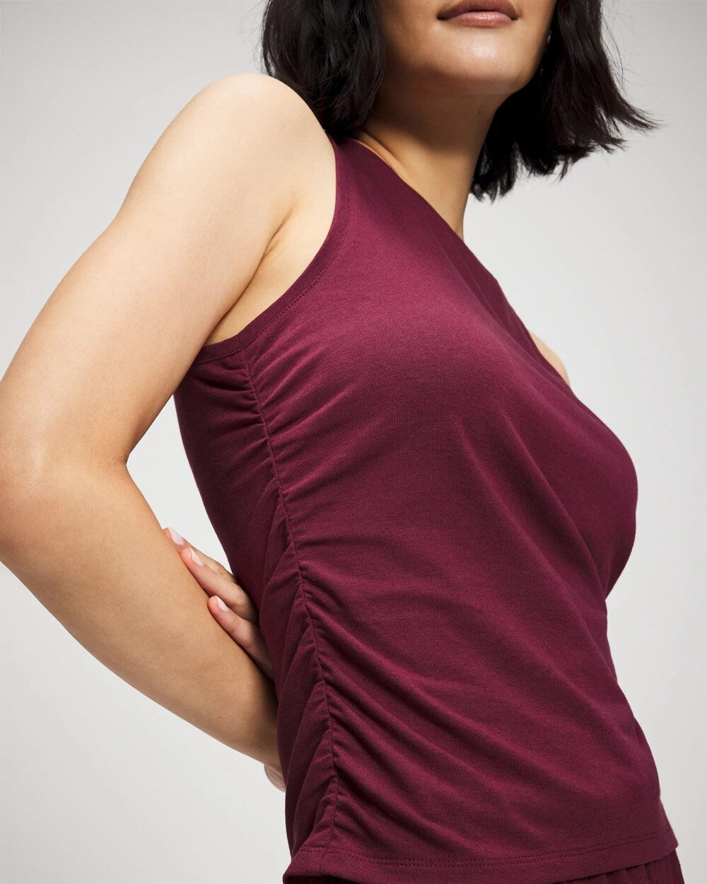 Ruched Pajama Tank