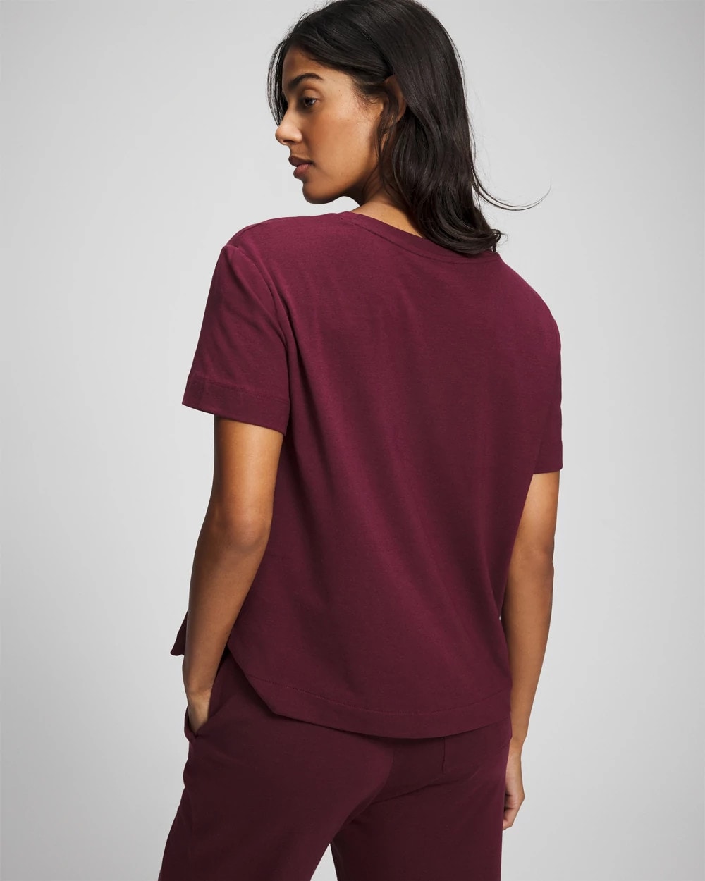 Short-Sleeve Pocket Pajama Tee