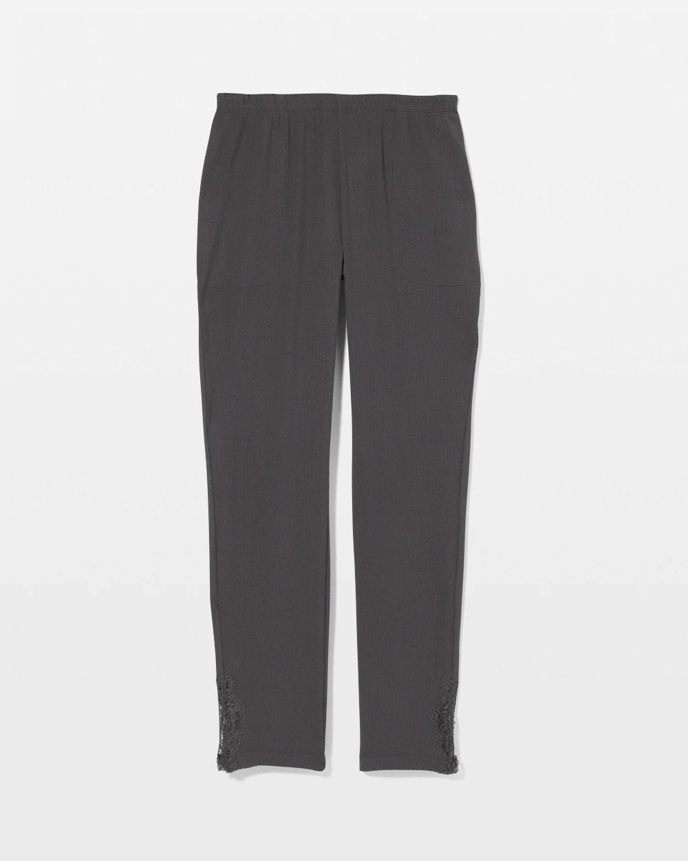 Rib Ankle Pajama Pants