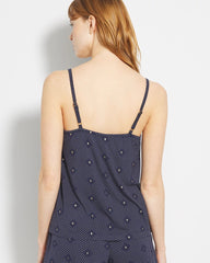 Lace-Trim Pajama Cami
