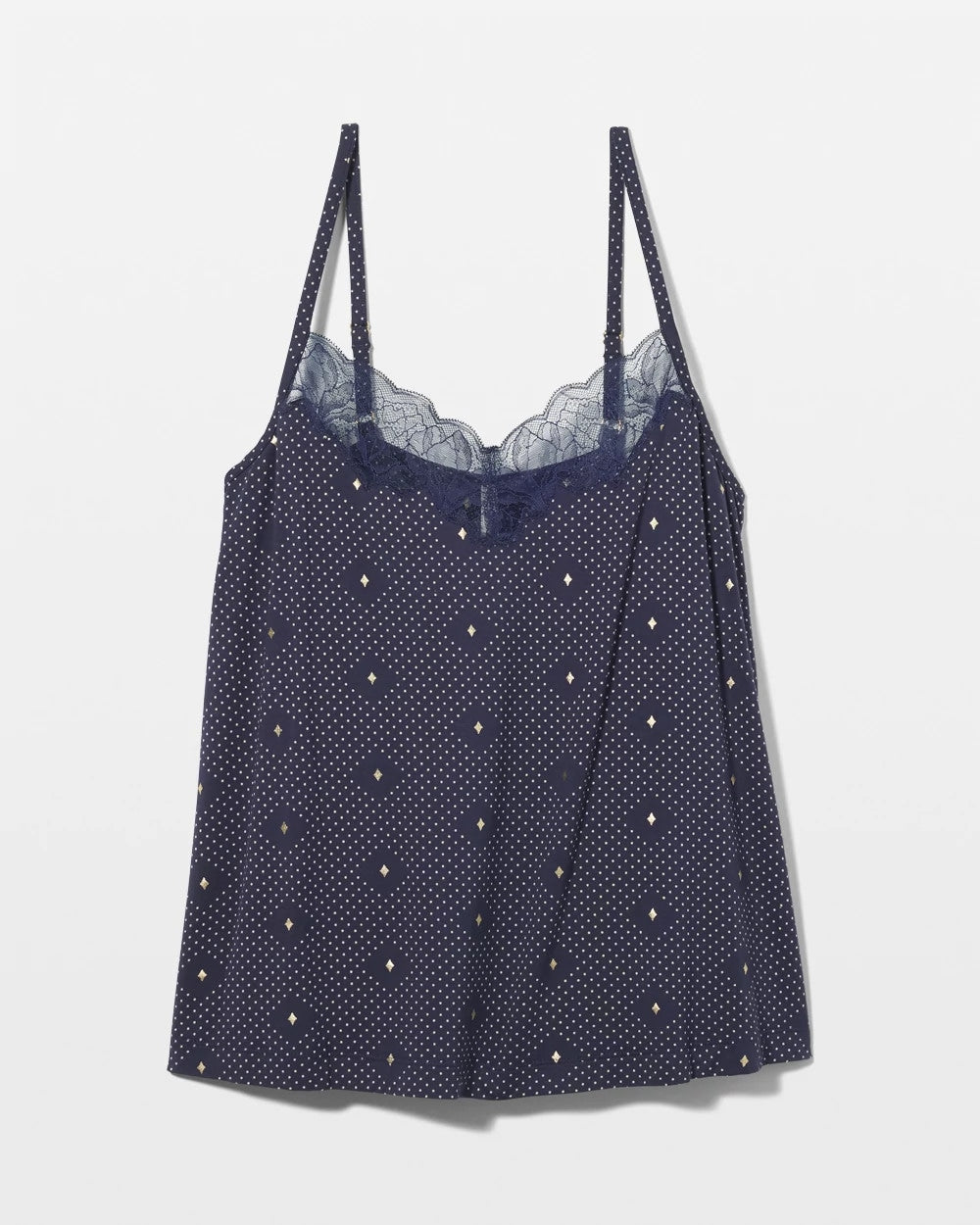 Lace-Trim Pajama Cami