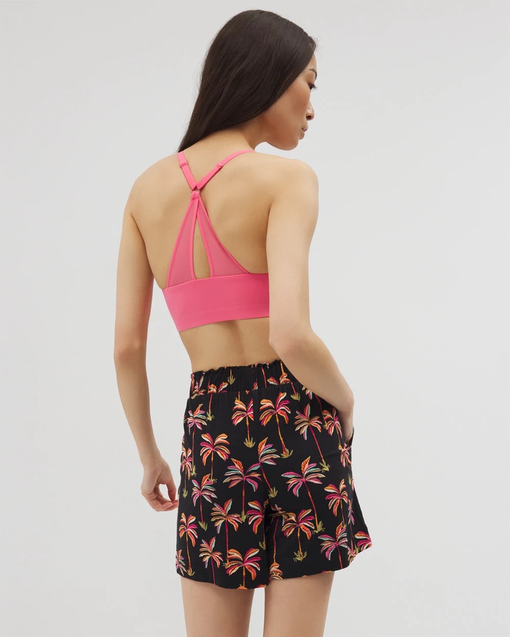 Long Pajama Shorts