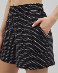 Long Pajama Shorts