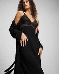 Soft Support Lace Midi Nightgown