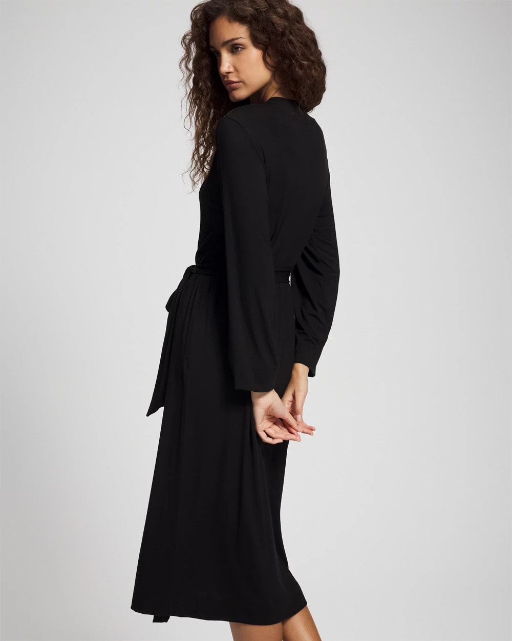 Long Robe with Lace