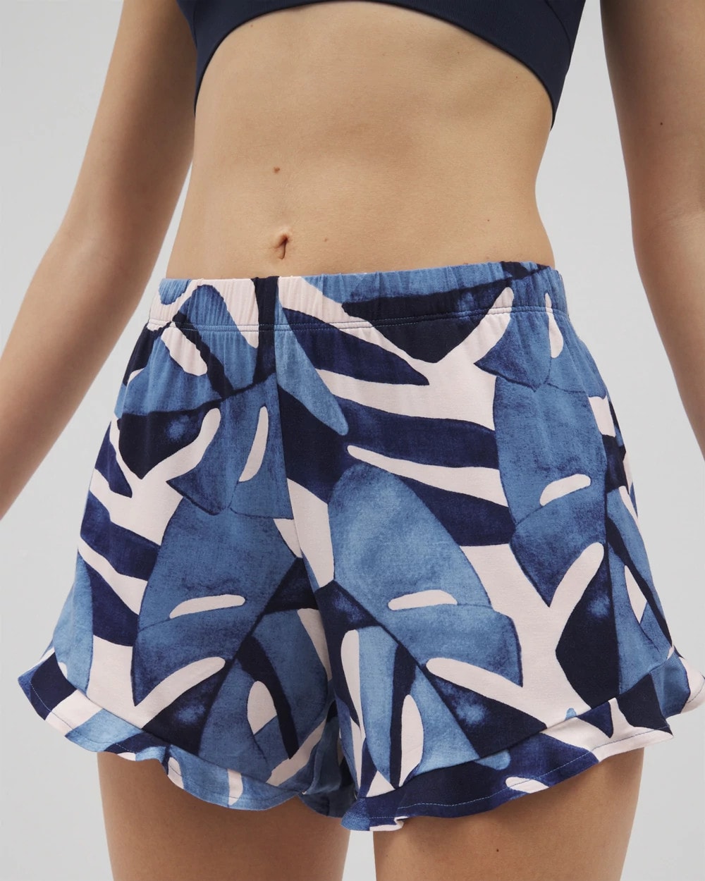 Ruffle Pajama Shorts