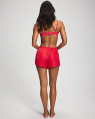 Lace Trim Pajama Short