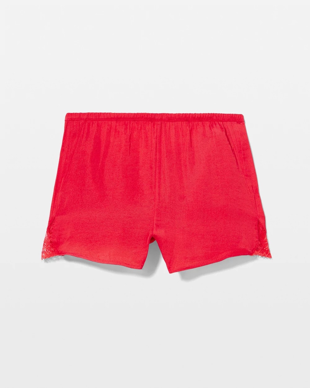 Lace Trim Pajama Short