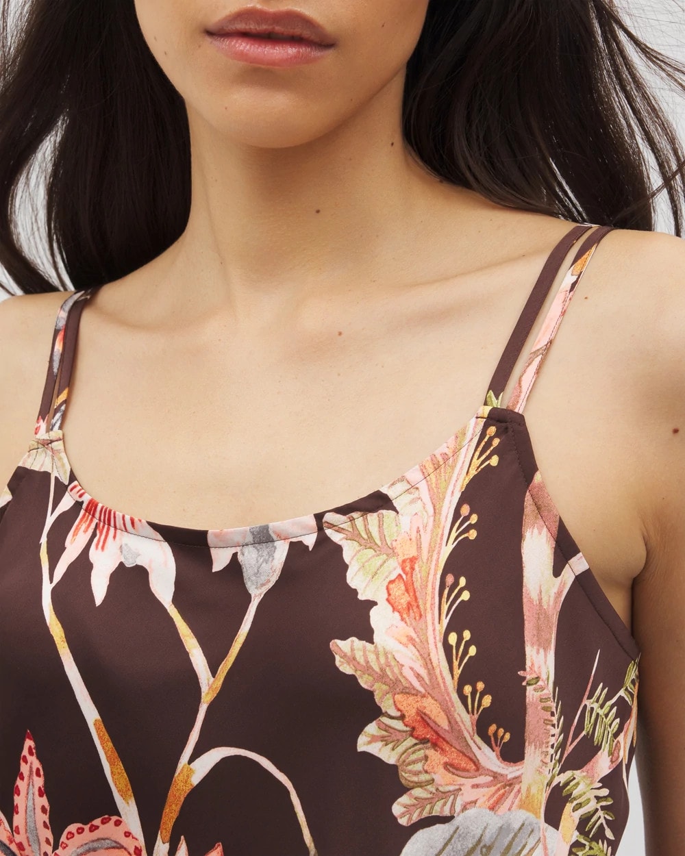 Double Strap Pajama Cami