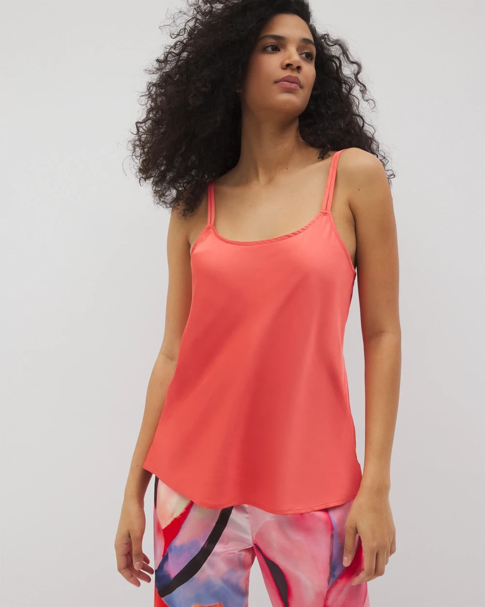 Double Strap Pajama Cami