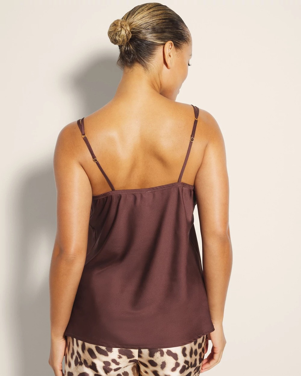 Double Strap Pajama Cami