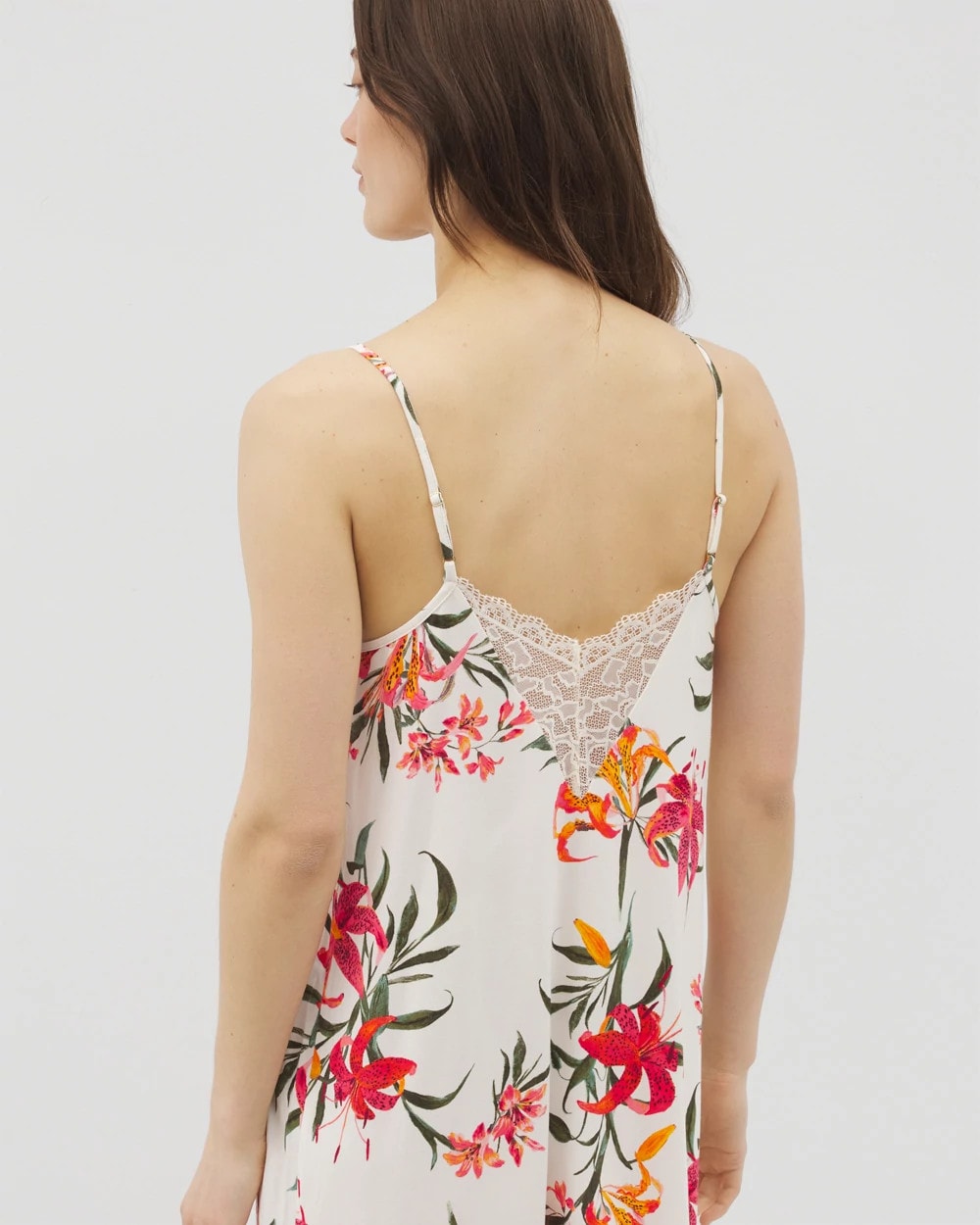 Lace Trim Chemise