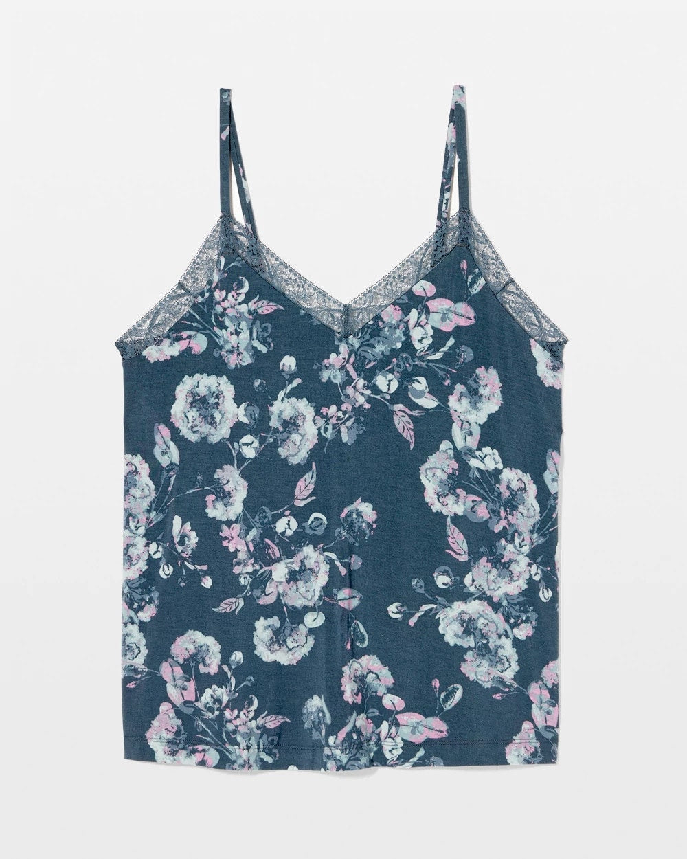 Lace Trim Pajama Cami