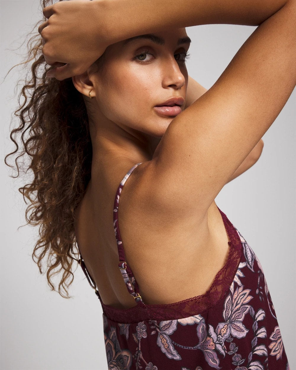 Lace Trim Pajama Cami