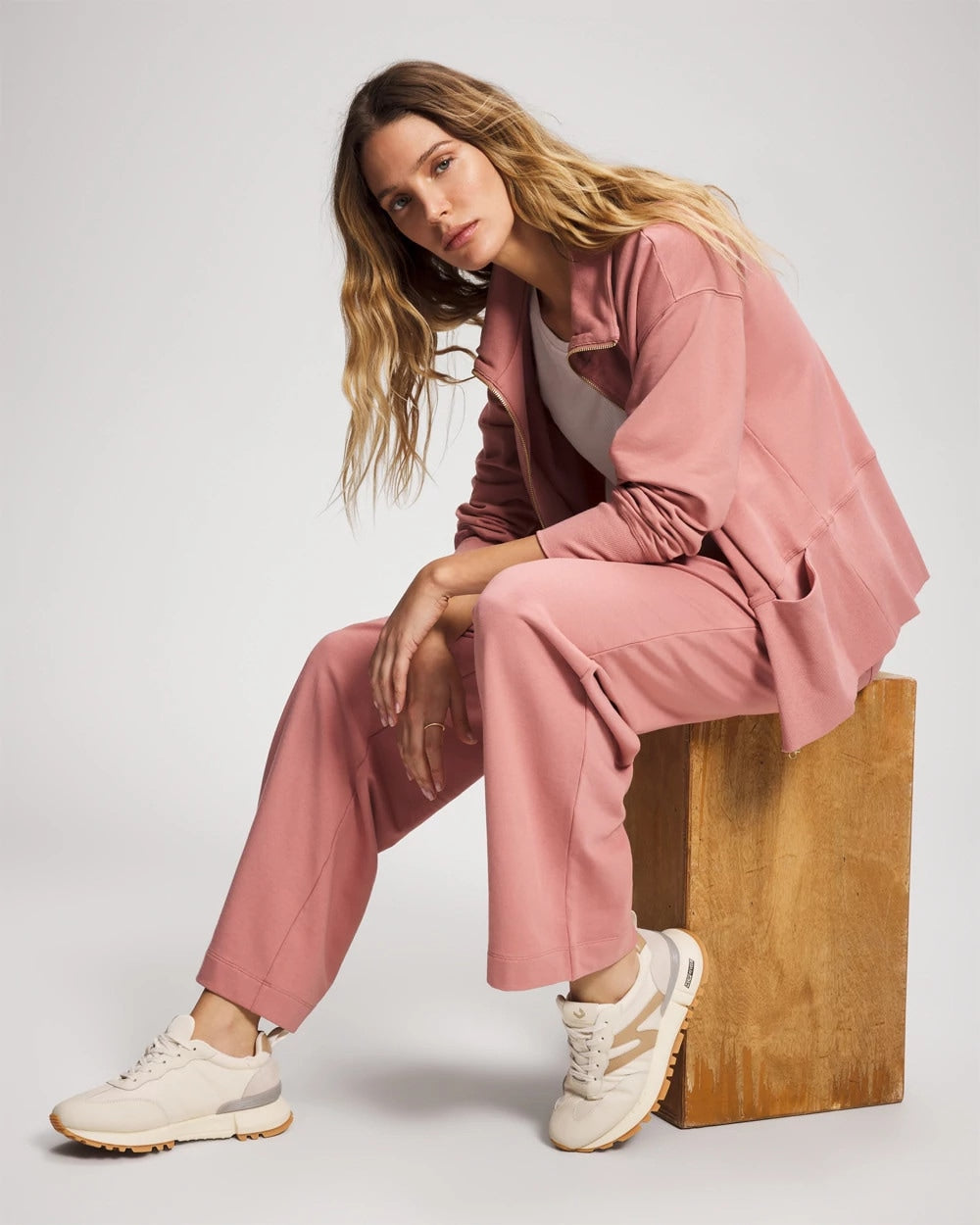 Essential Terry Straight Leg Pants
