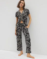 Printed Pajama Pants