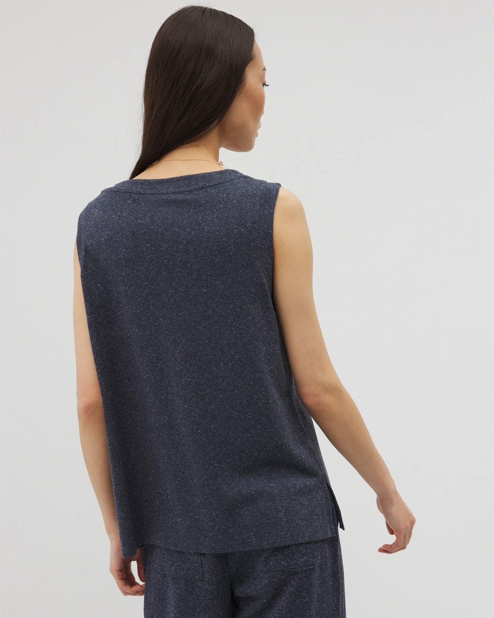 Rib Knit Sleeveless Top