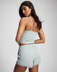 Pointelle Pajama Short