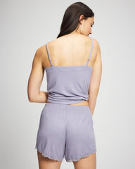 Pointelle Pajama Short