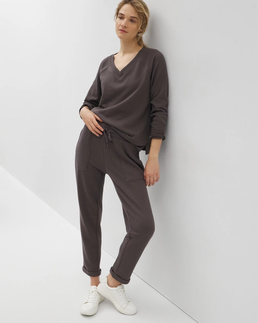 V-Neck Sweatshirt