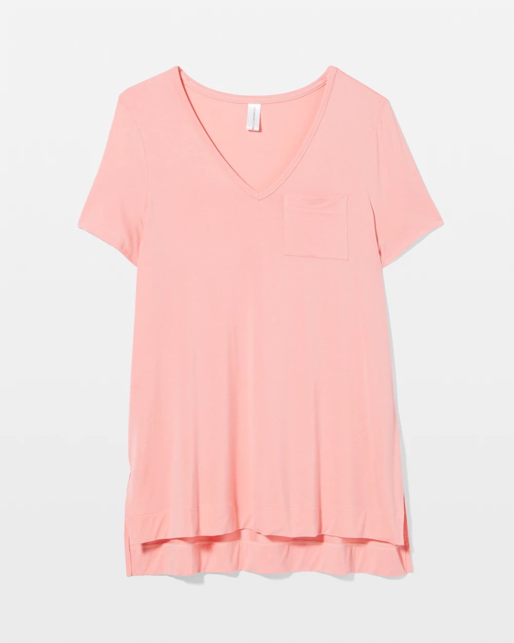 Short Sleeve Pajama Tunic Tee