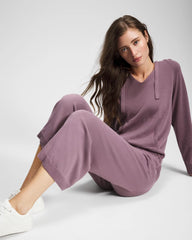 Cotton Sweater Crop Pant