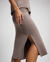 Premier Knit Sweater Midi Skirt