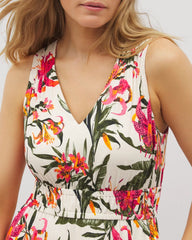 Riviera Surplice Maxi Bra Dress