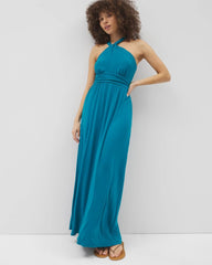 Bayside Halter Maxi Bra Dress
