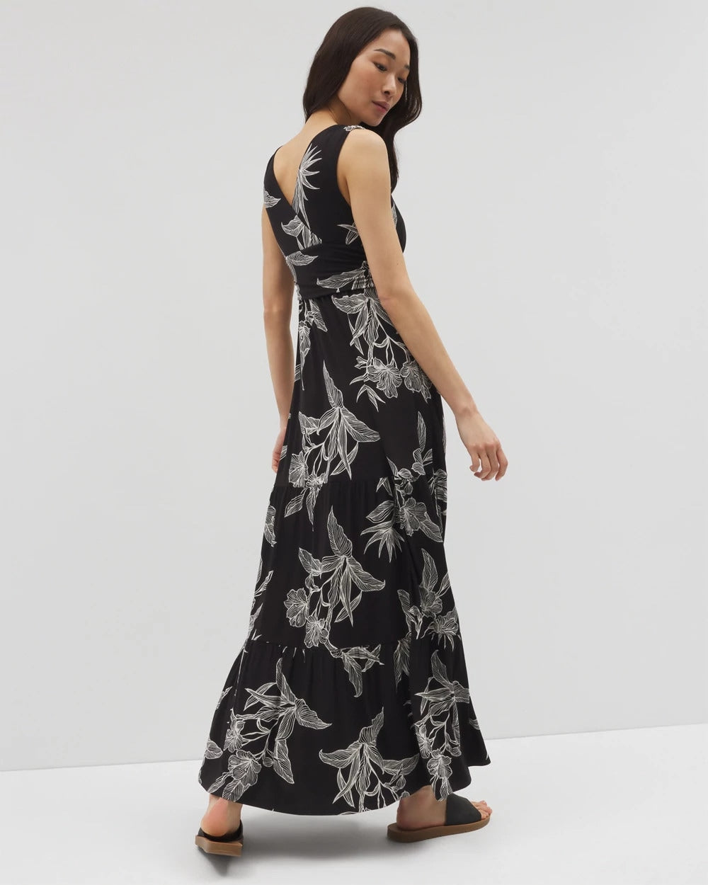 Goddess Tiered Maxi Dress