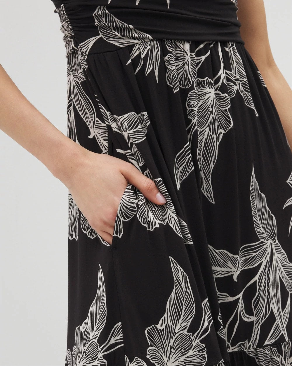 Goddess Tiered Maxi Dress