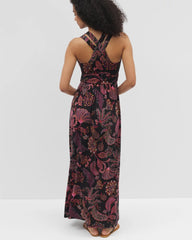 Isla Cross Back Maxi Bra Dress