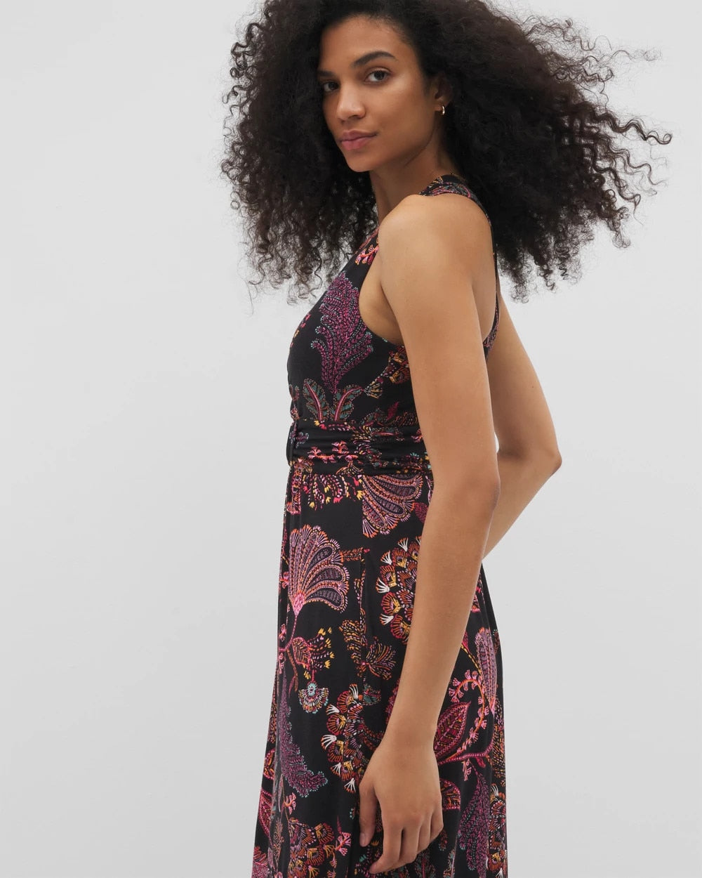 Isla Cross Back Maxi Bra Dress