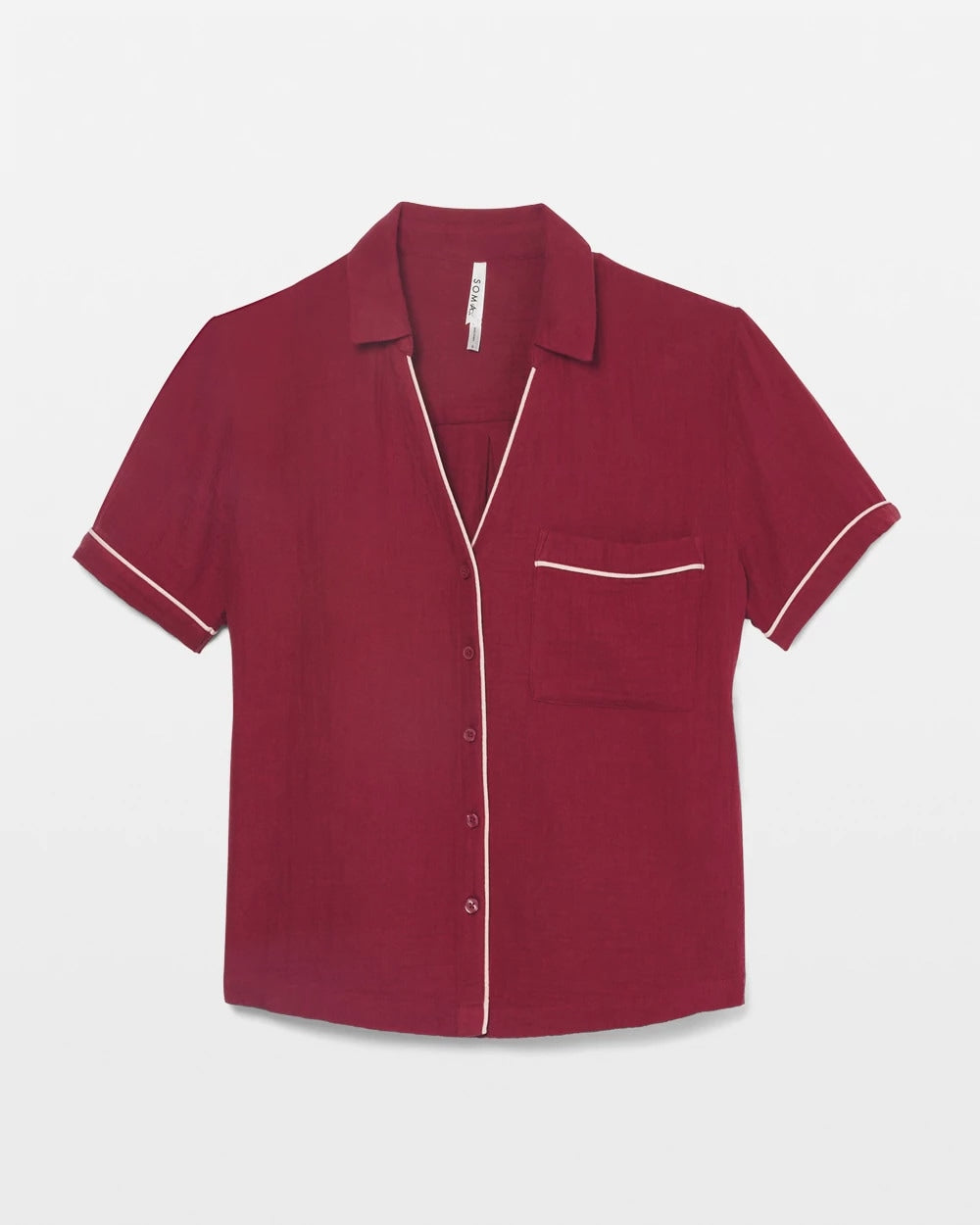Short-Sleeve Pajama Top