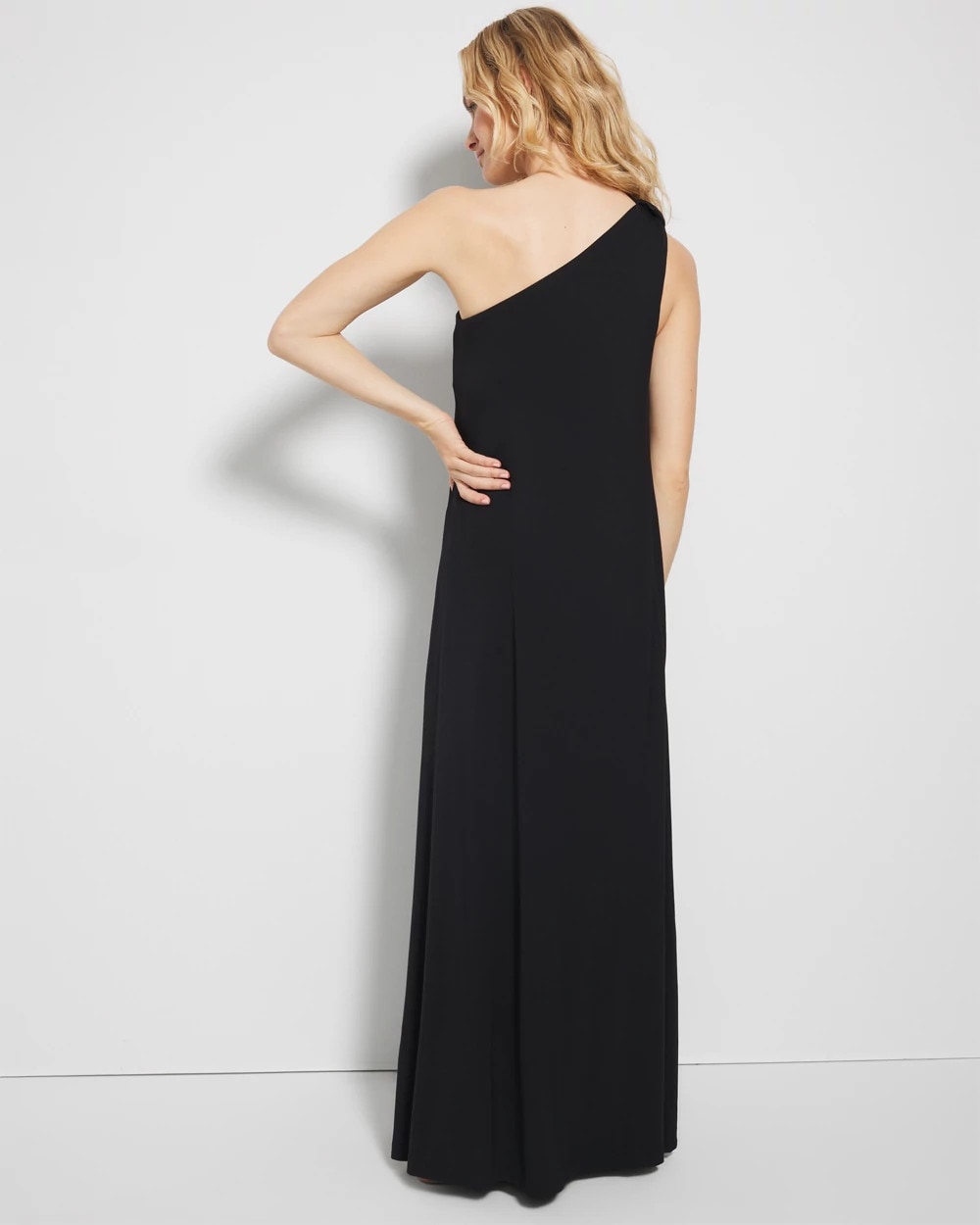 One-Shoulder Maxi Bra Dress