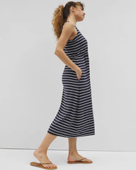 Lightweight Terry Lounge Midi Dress
