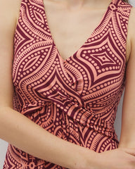 V-Neck Short Bra Dress