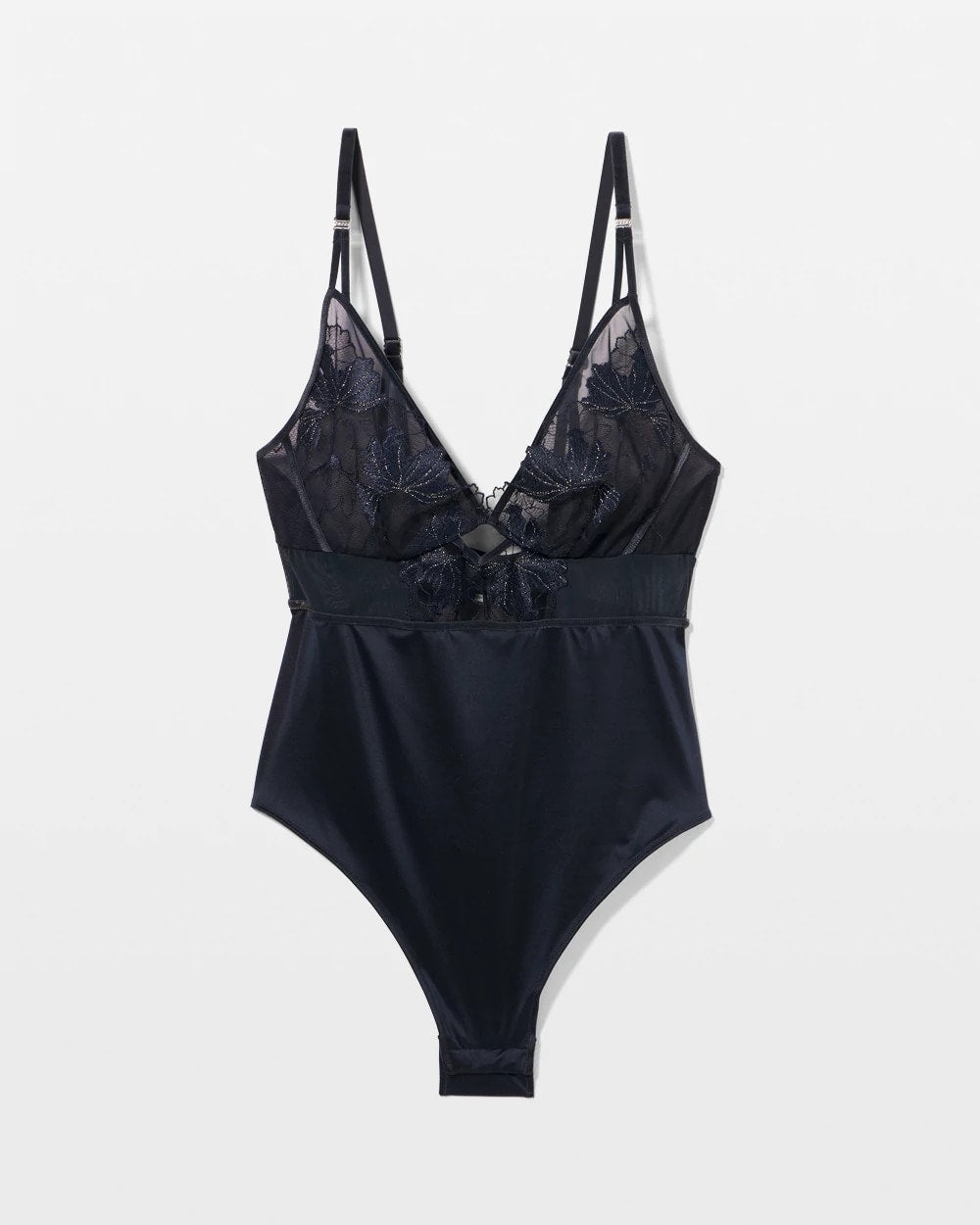 Soma’s Sexiest Luster Knit Embroidered Bodysuit