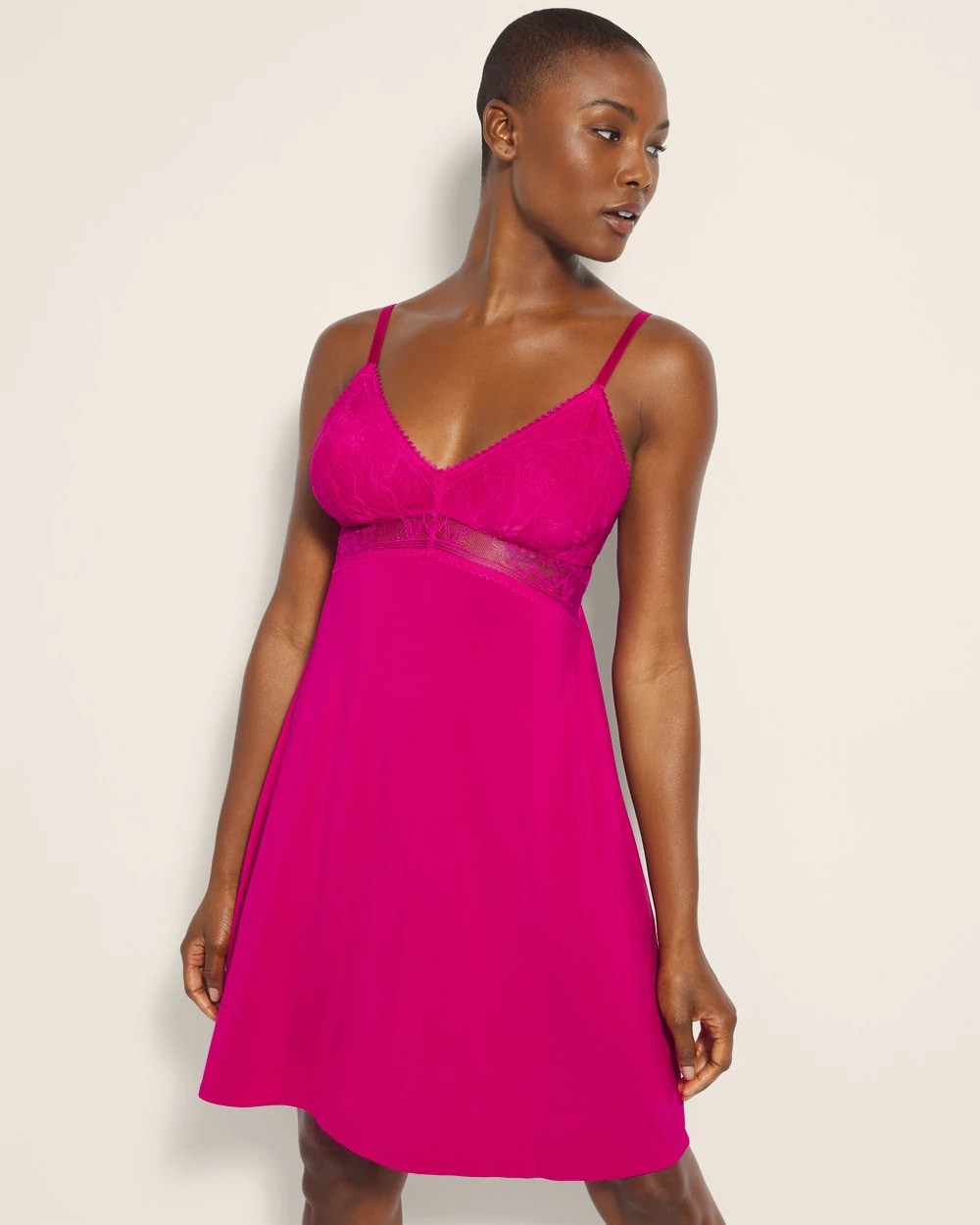 Soft Support Lace Chemise