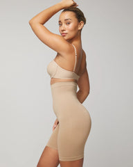 Mid-Level Shaping Seamless High-Waist Thigh Shaper