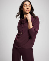 Ultrasoft Fleece Relaxed Funnel Neck Sweatshirt