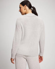 Premier Knit Cable Knit Collared Sweater