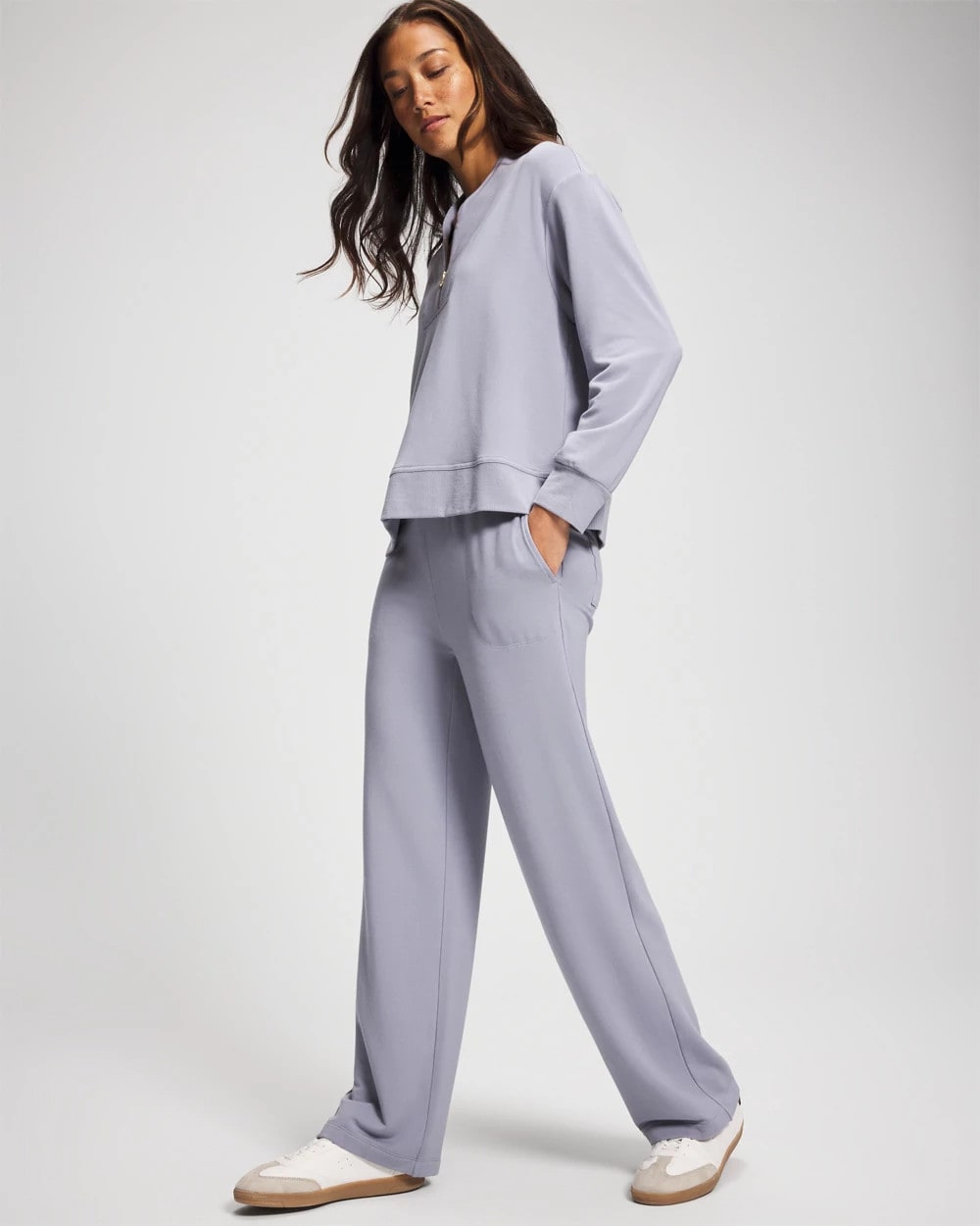 Ultrasoft Fleece Quarter Zip Sweatshirt