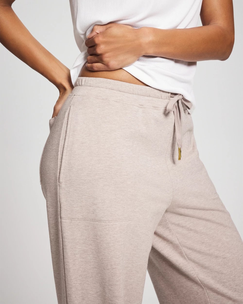 Essential Terry Straight Leg Pants