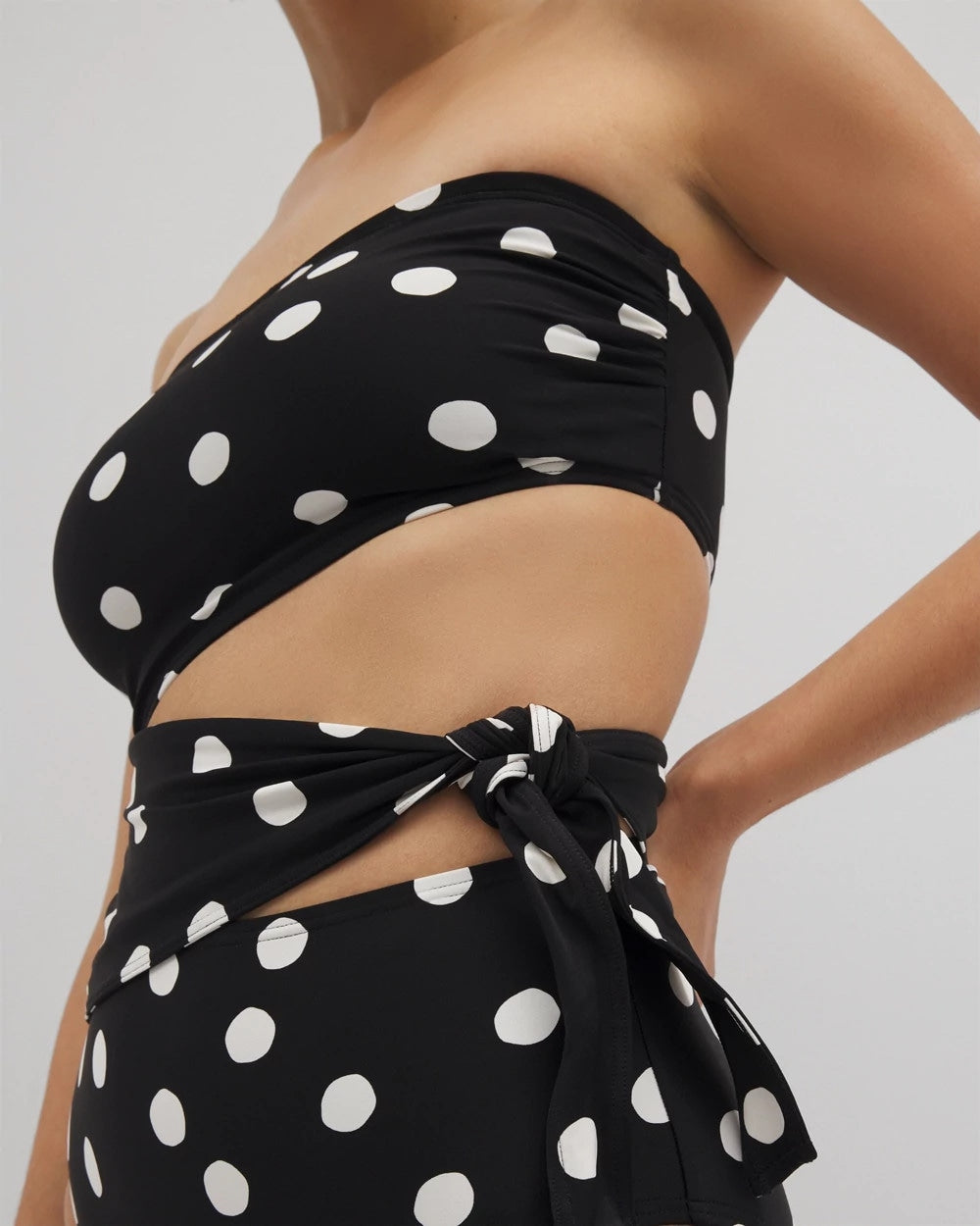 Bandeau Cutout One-Piece Suit