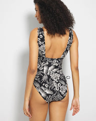 V-Neck One-Piece