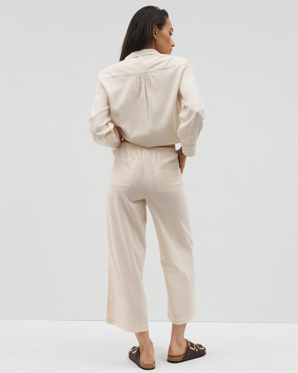 Beach Cotton Crop Pant