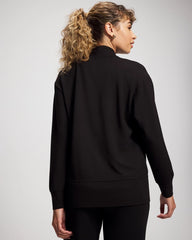 Ultrasoft Fleece Relaxed Button Up Cardigan